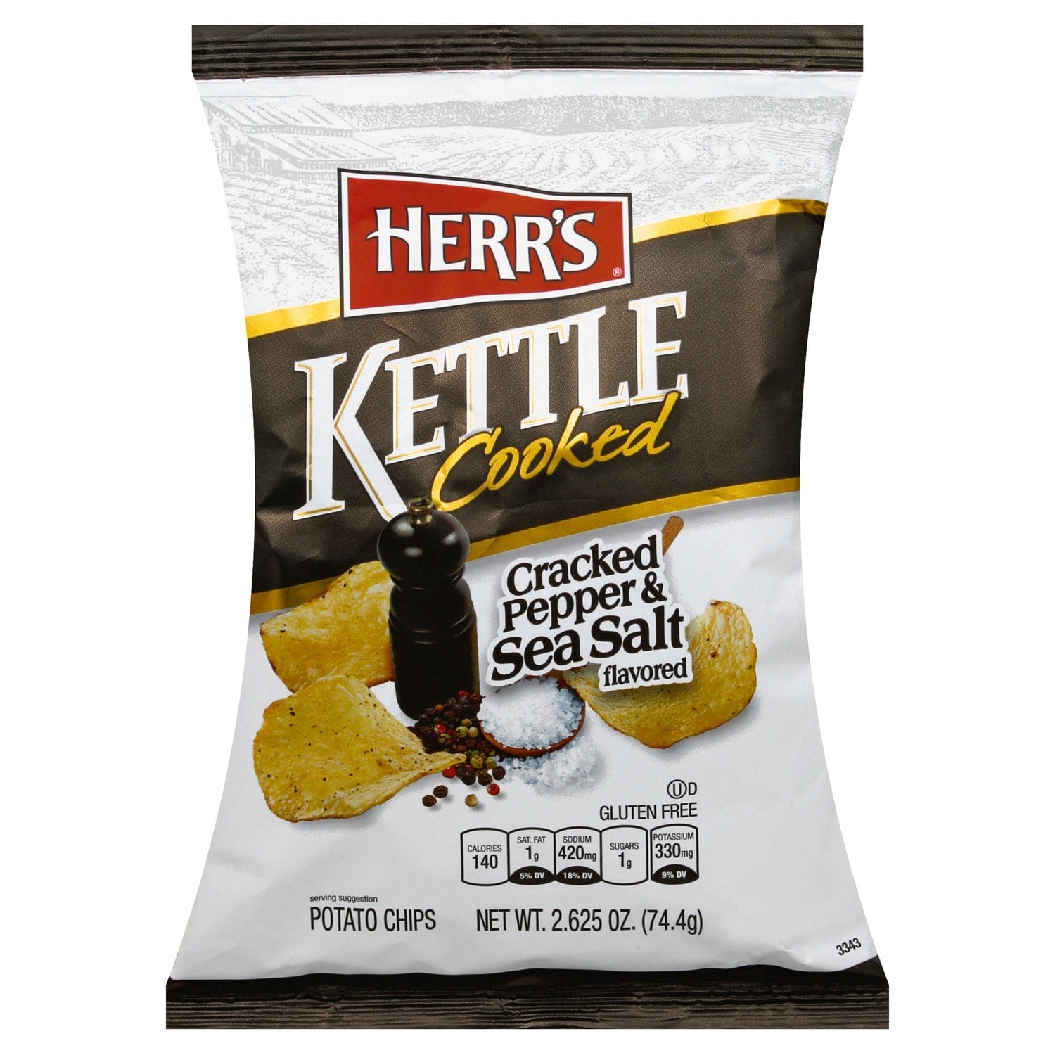Herr's Kettle Cooked Potato Chips, 1-ct.
