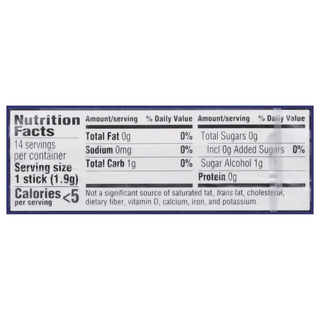 Trident Sugar Free Peppermint Gum, 14-pc Pack.