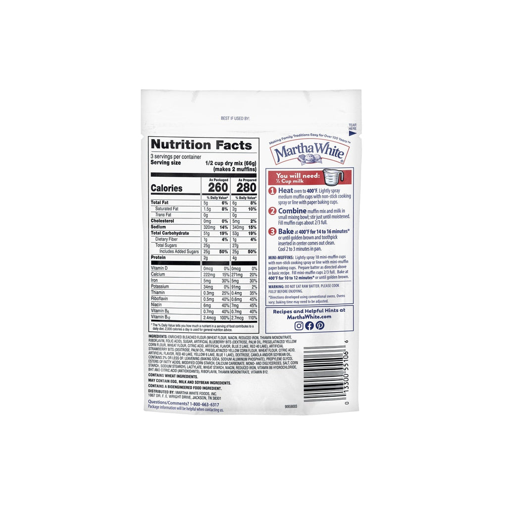 Martha White Wild Berry Muffin Mix, 1-ct.