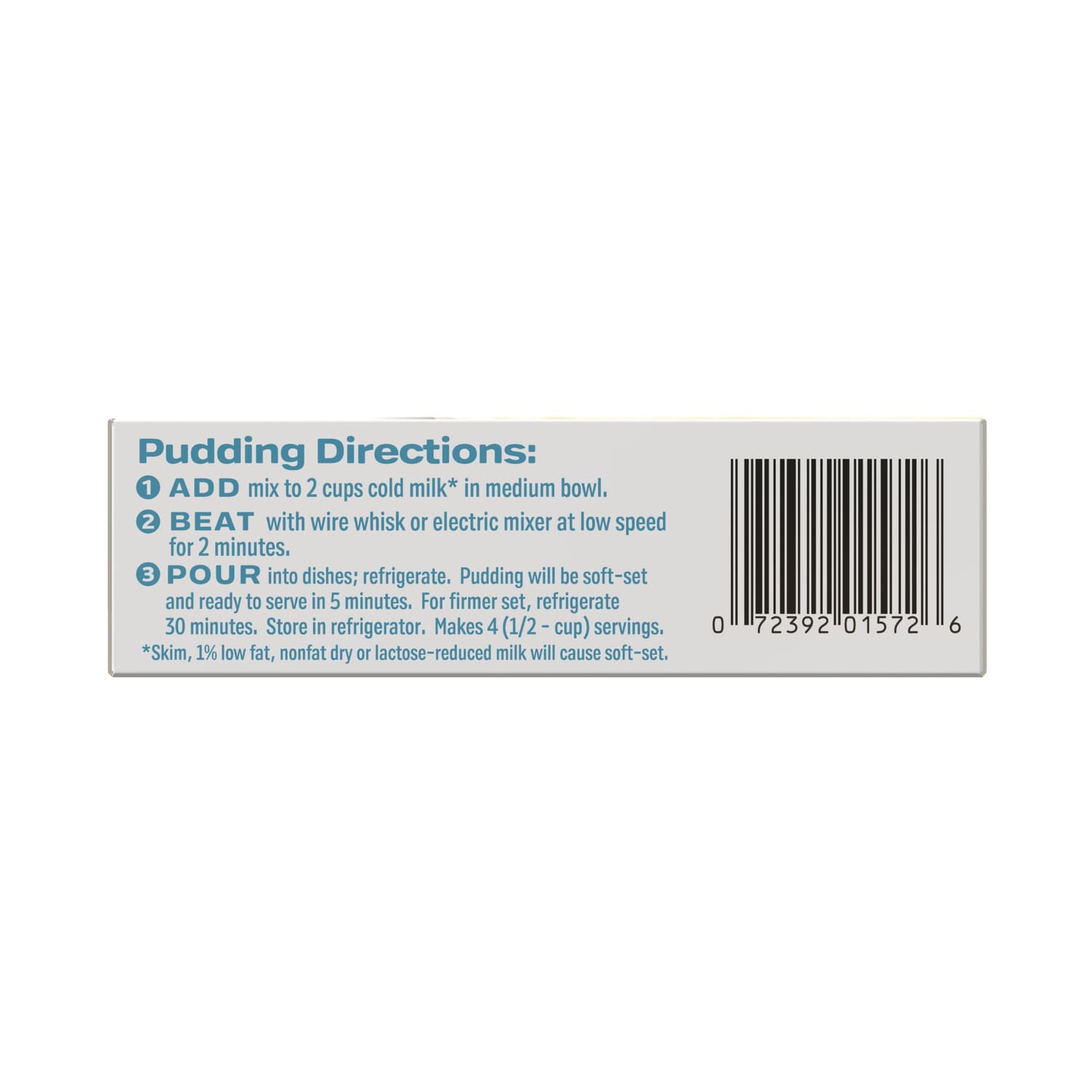 Sonic Vanilla Shake Flavored Pudding, 1-ct.