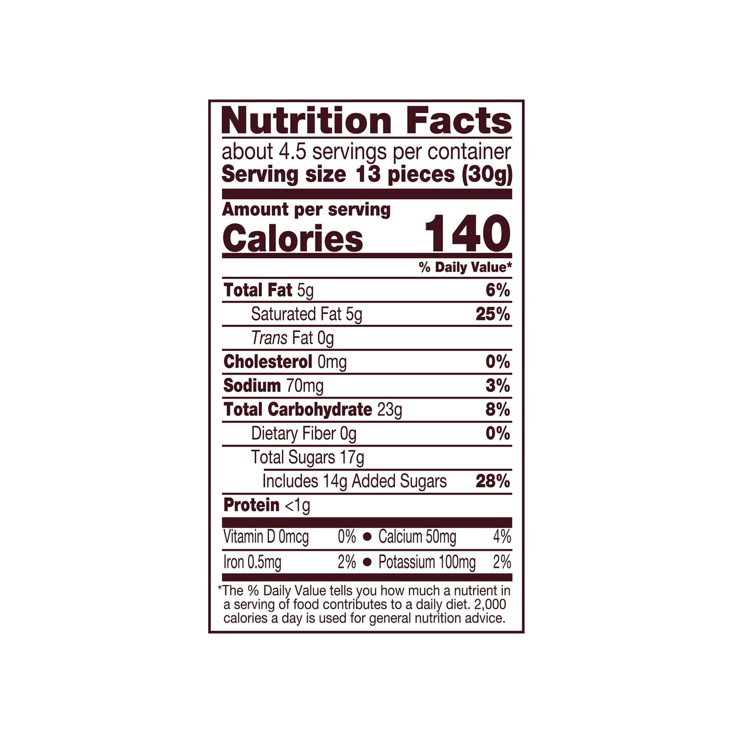 Whoppers Malted Milk Balls, 13-pc Pack.