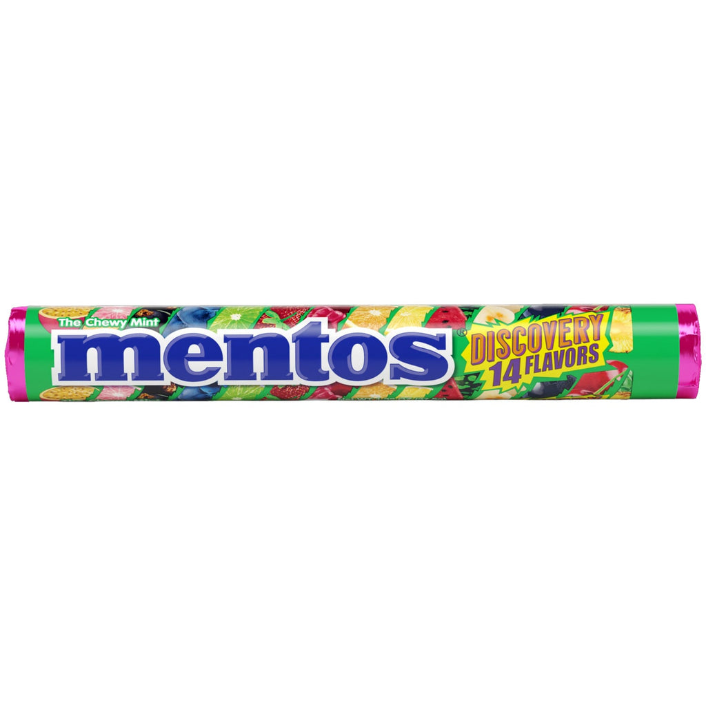 Mentos Discovery Chewy Mint Candy Roll, 1-ct.