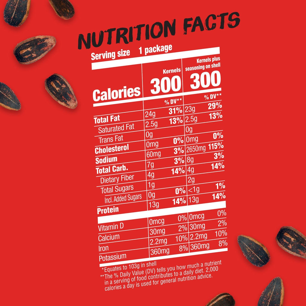 BIGS Fire Sauce Flavored Sunflower Seeds, 1-ct.