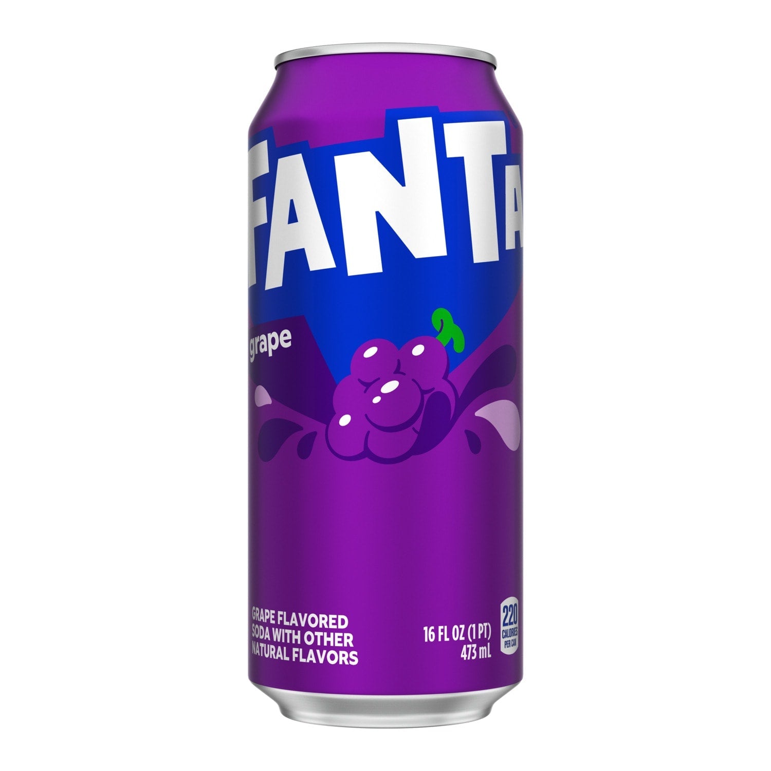 Fanta Grape Soda Soft Drink, 16-fl oz. Cans