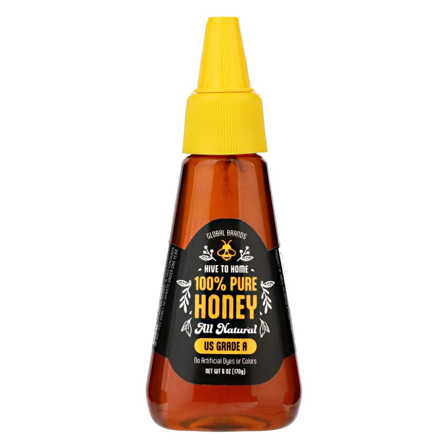 Global Brands 100% Pure Grade A All Natural Honey, 1-ct.
