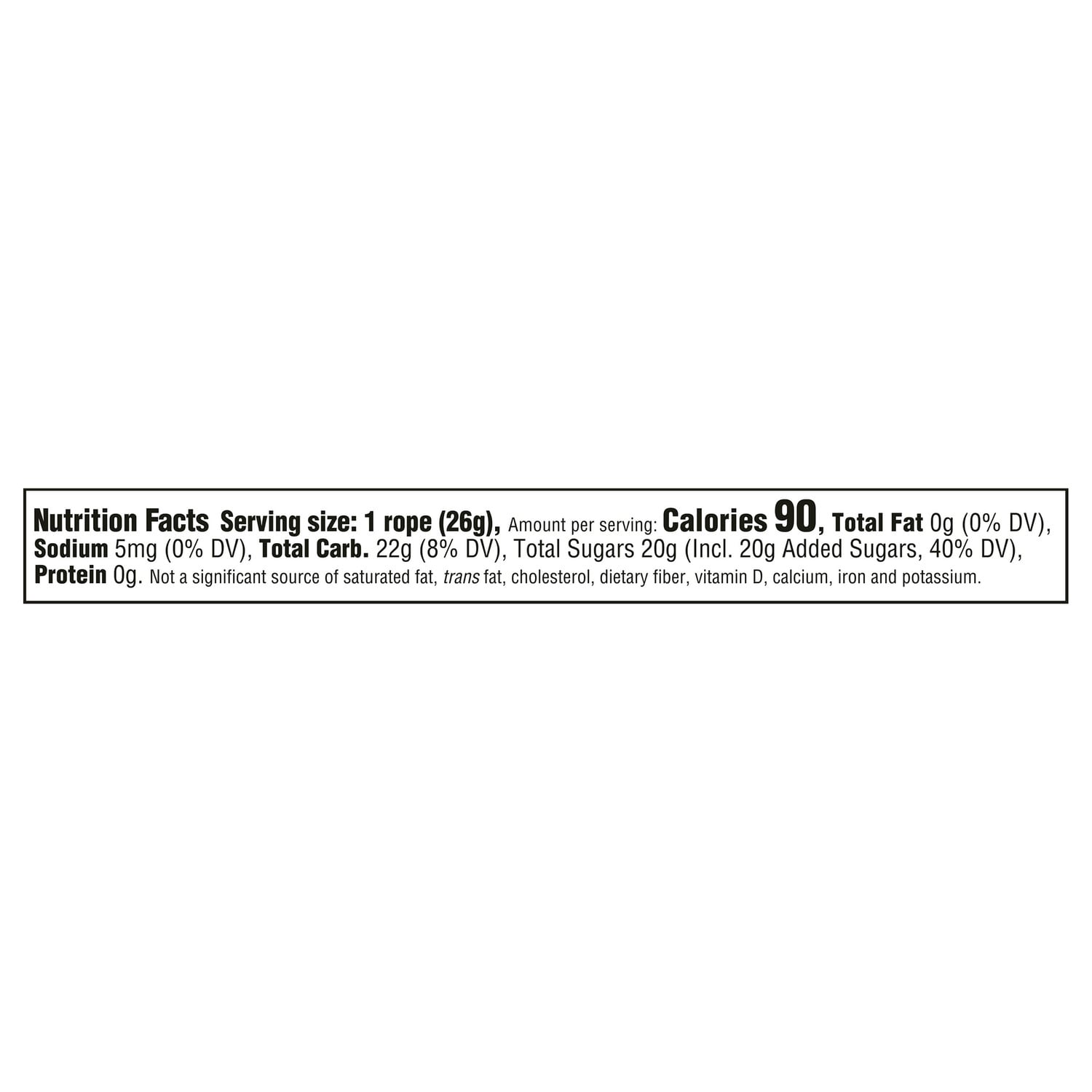 Nerds Berry Rope Candy, 1-ct.