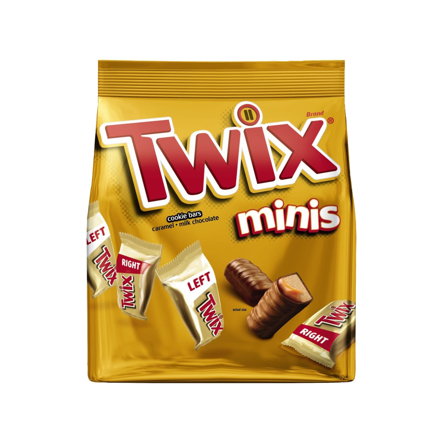 Twix Minis Caramel Cookie Bars, 1-ct.