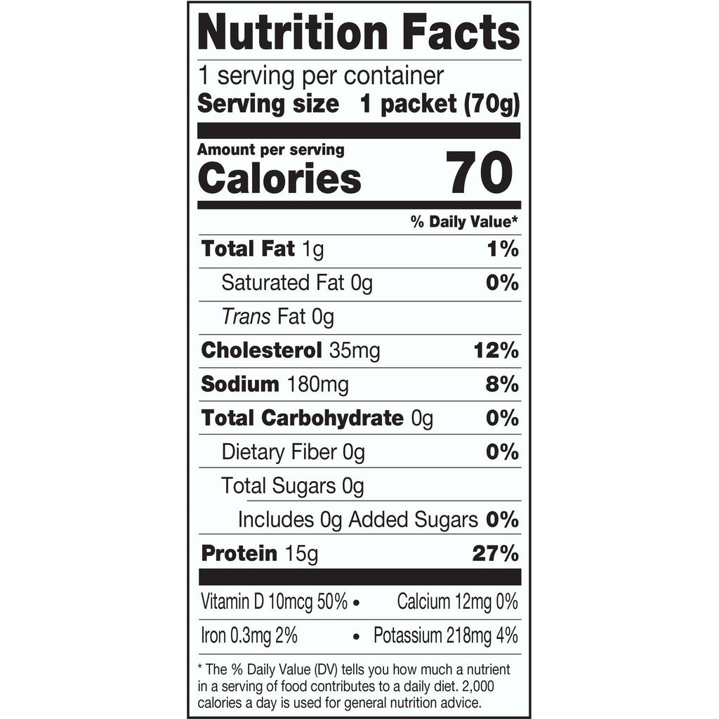 Chicken of the Sea Wild Caught Alaskan Pink Salmon in Spring Water Packet 2.5 oz