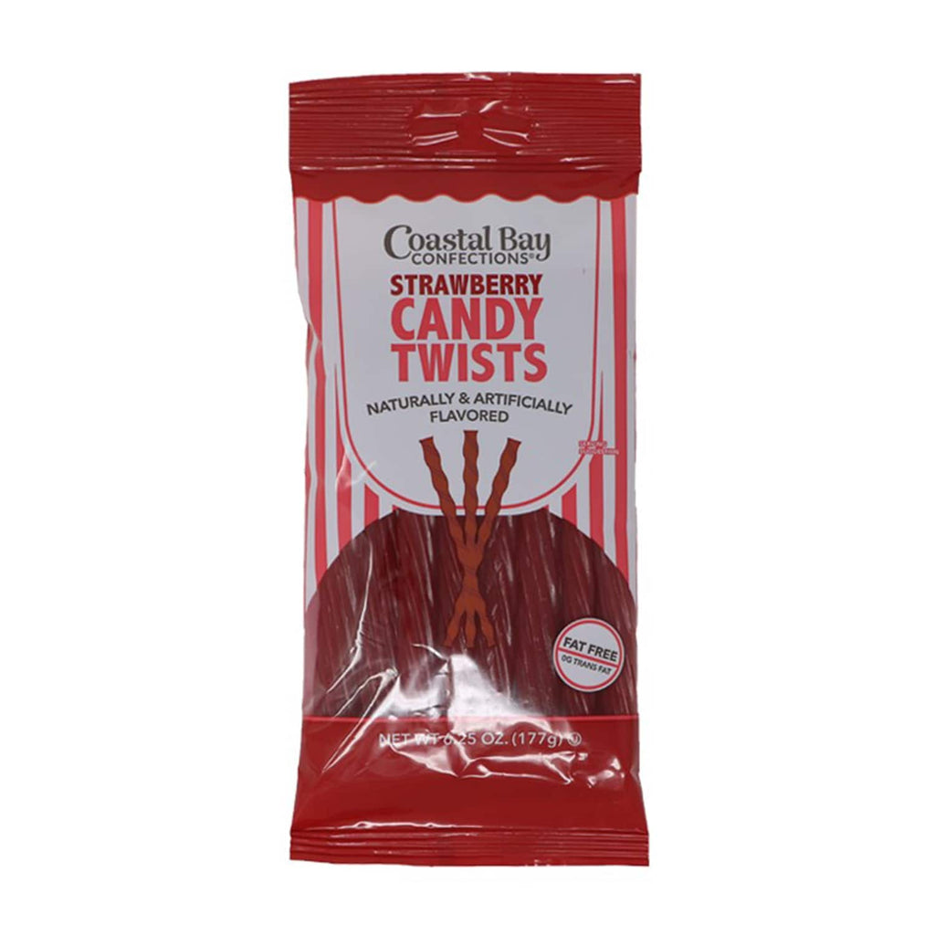 Coastal Bay Strawberry Candy Twists, 1-ct.