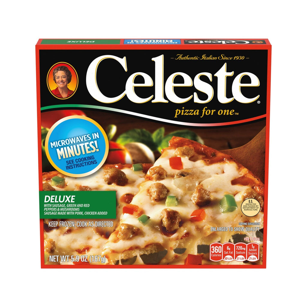 Celeste Deluxe Pizza for One, 5.9 oz.