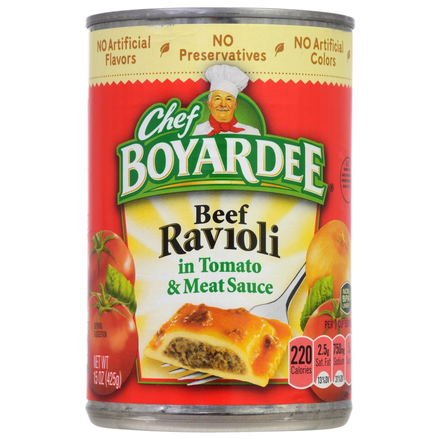 Chef Boyardee Beef Ravioli, 15 oz. Cans