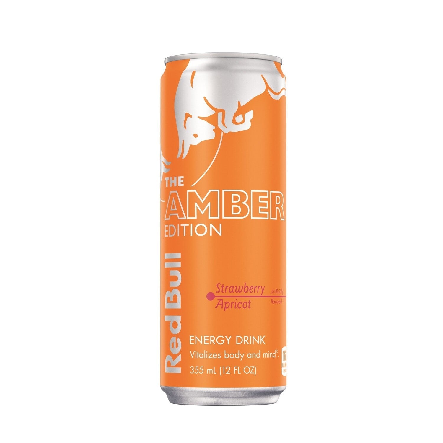 Red Bull Amber Edition Strawberry Apricot Flavored Energy Drink, 1-ct.