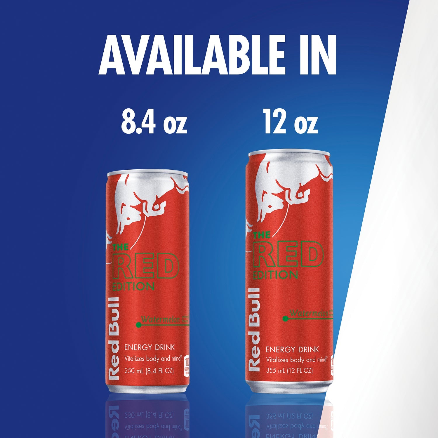 Red Bull Red Edition Energy Drink, Watermelon, 80mg Caffeine, 8.4 fl oz Can