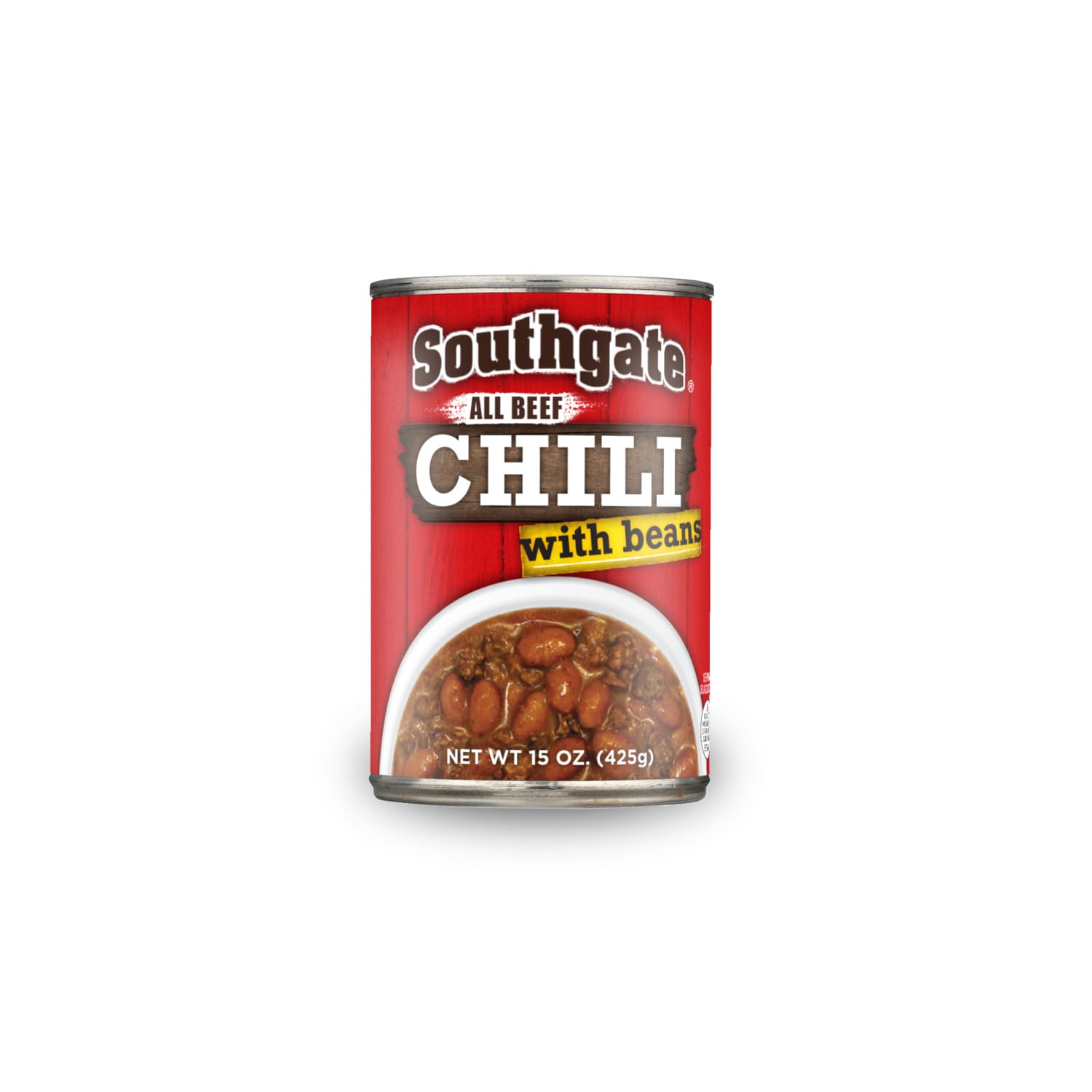 Southgate Chili with Beans, 15 oz. Can, 1 ct.