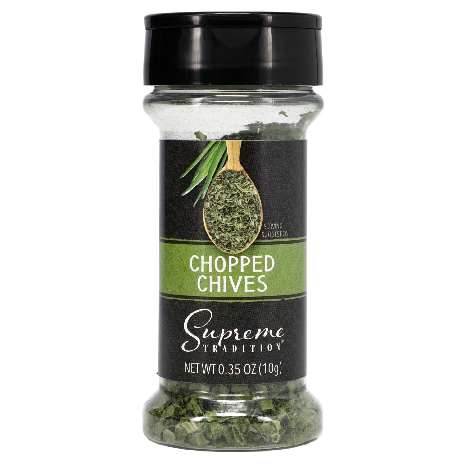 Supreme Tradition Chopped Chives, 0.35-oz. Bottle