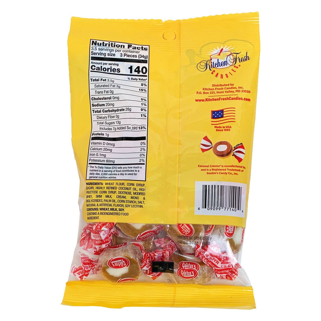 Goetze's Caramel Creams Candies, 4 oz.