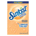 Sunkist Peach-flavored Drink Mix Sticks, 6-pc Pack.
