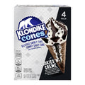 Klondike Cookies 'N Cream Flavored Frozen Dairy Dessert Cone, 4-pc Pack.