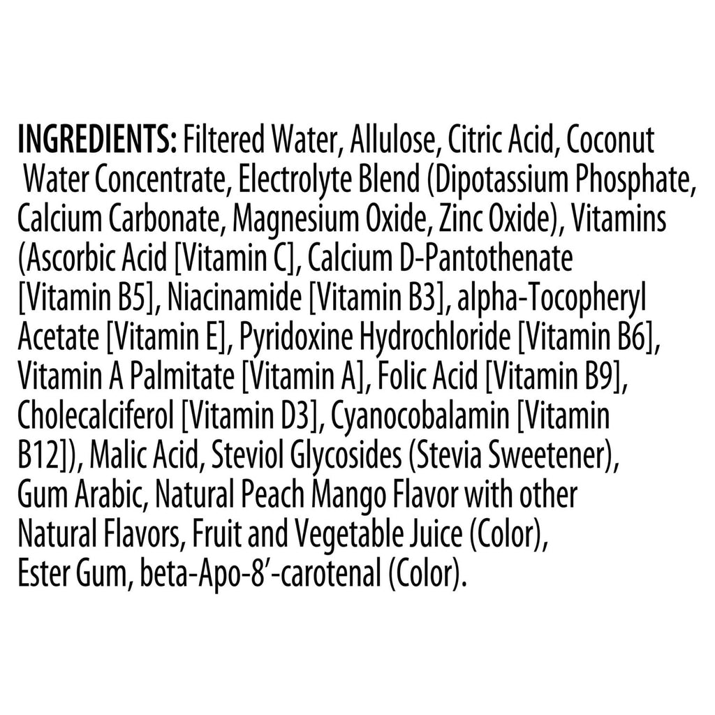 BODYARMOR Lyte Peach Mango Sports Drink, 16 fl oz Bottle