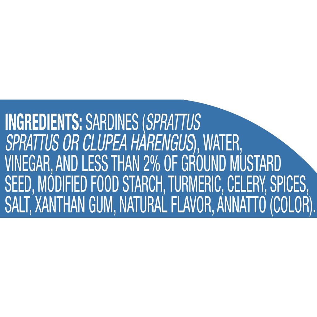 Chicken of the Sea Wild Caught Sardines in Mustard Sauce, 3.75 oz.