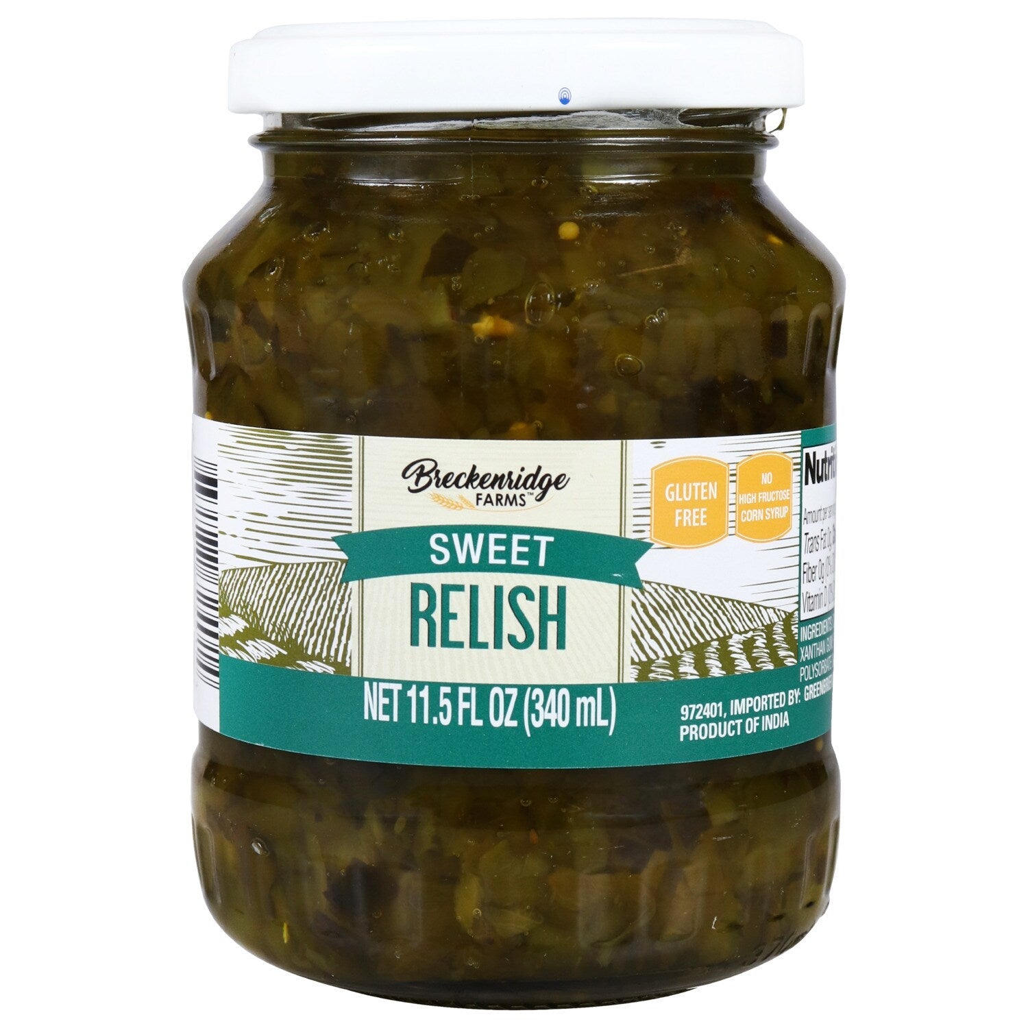 Breckenridge Farms Sweet Relish, 11.5 oz.
