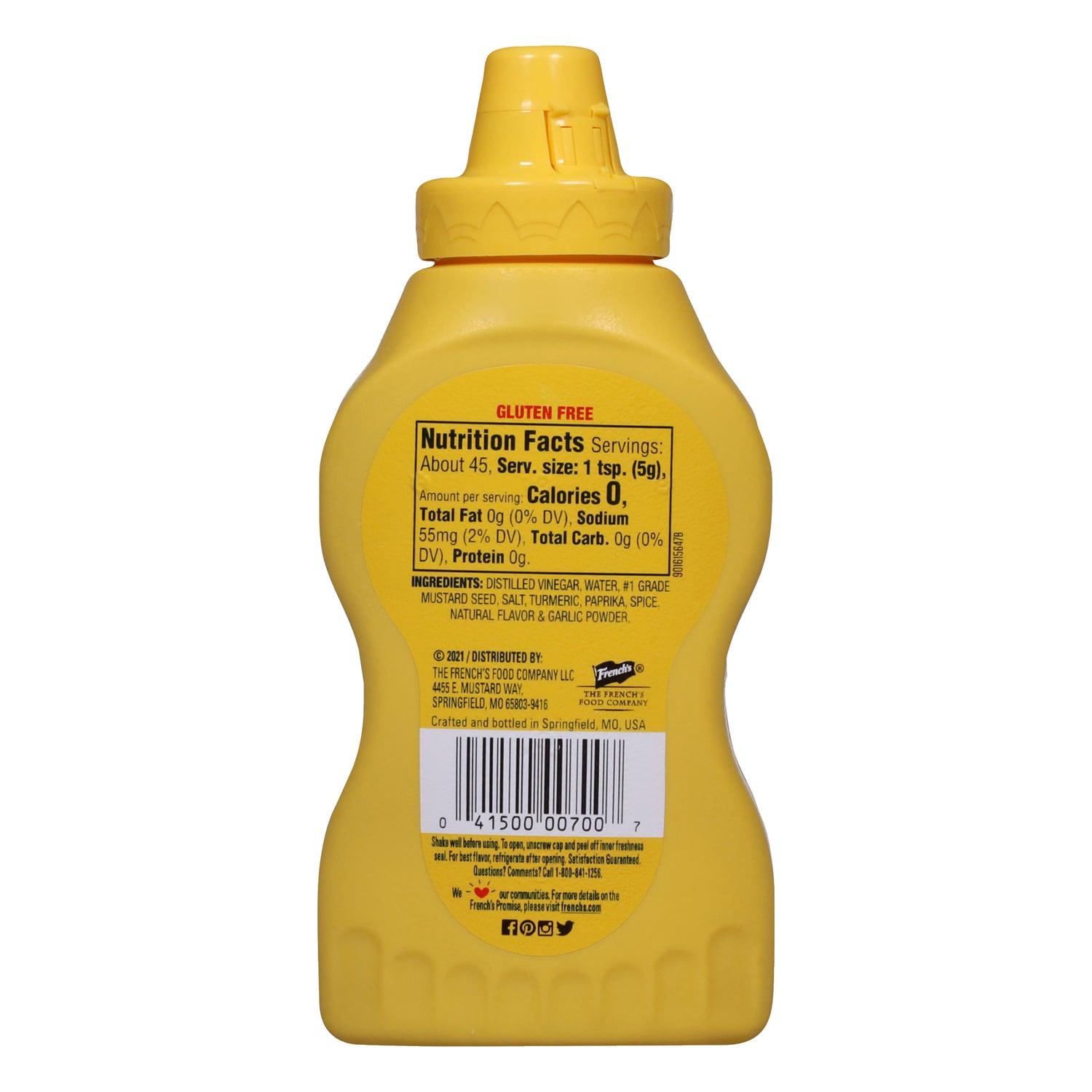 French's Classic Yellow Mustard, 1-ct.